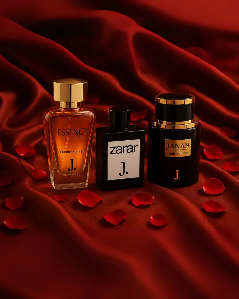 The Signature Collection by J. – Essence, Zarar, and Janan Gold Edition