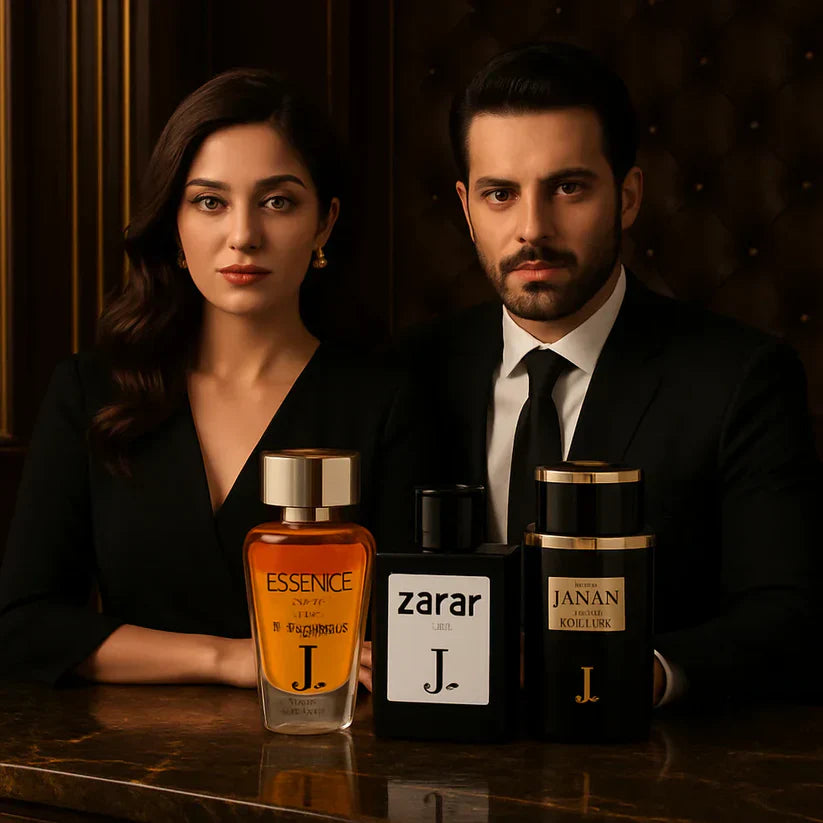 The Signature Collection by J. – Essence, Zarar, and Janan Gold Edition